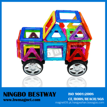 Novo ímã aprendizagem carro robô engraçado magformers brinquedo